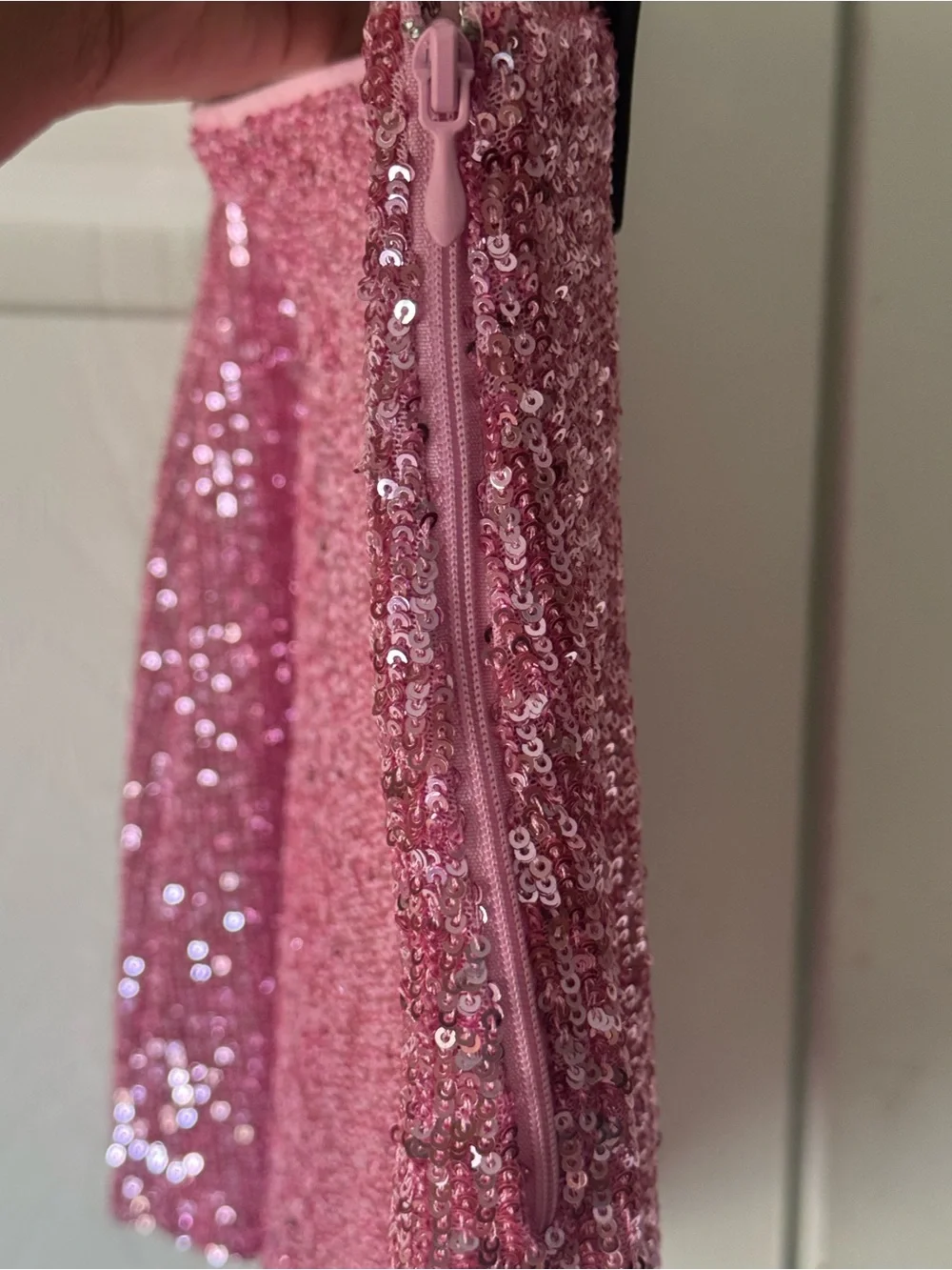 Show Me Your MuMu Pink Sequin Mini Skort
